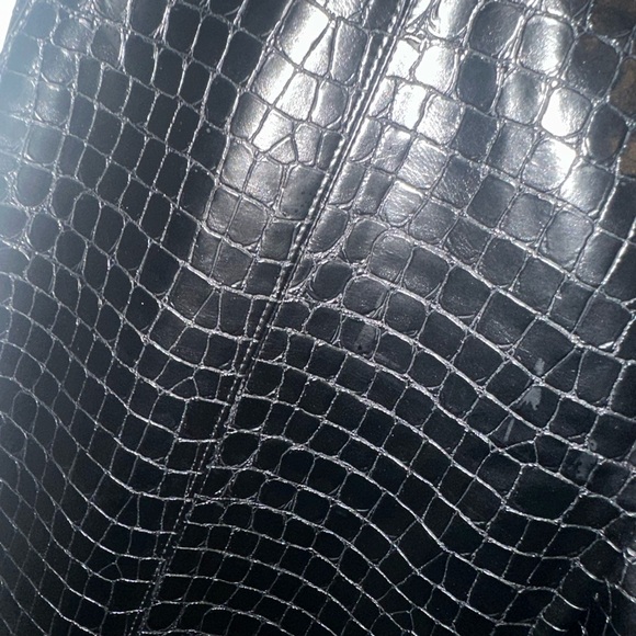 Croc Embossed pants with croc-effect - Picture 3 of 7